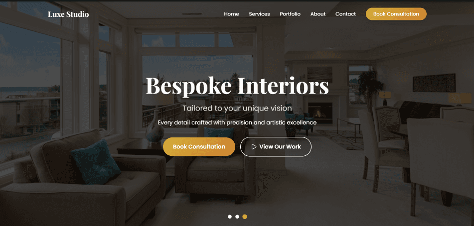 Interior Studio Website gallery image 1